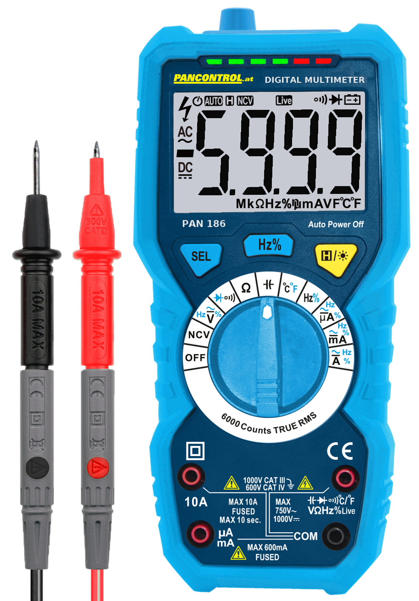 Pancontrol 186 TRMS Digitalmultimeter