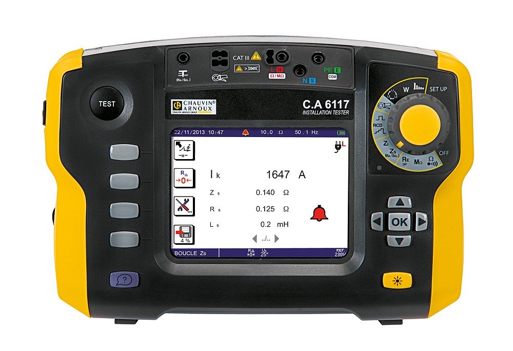 C.A 6117 Installationstester inkl. DataView + C177A Stromzange