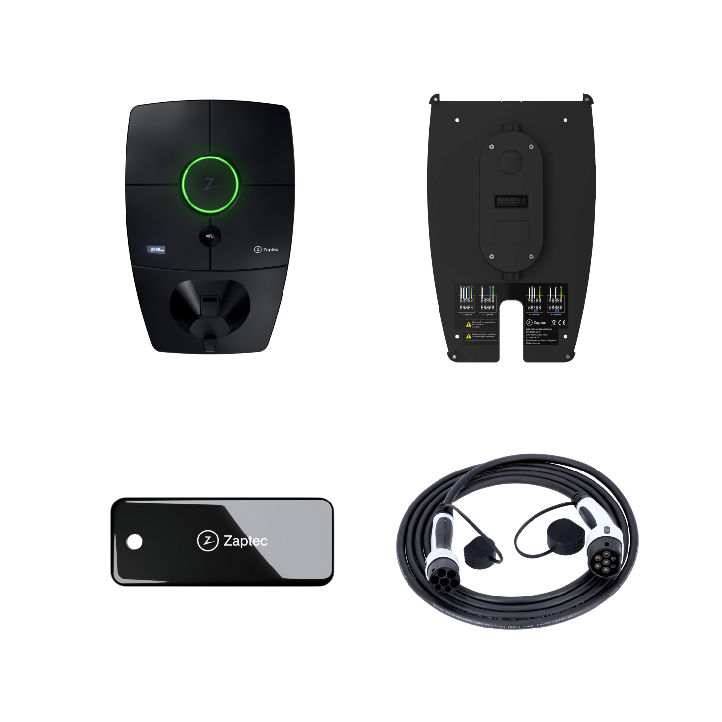 Zaptec Pro Komplettset inkl. Zubehör & Ladekabel