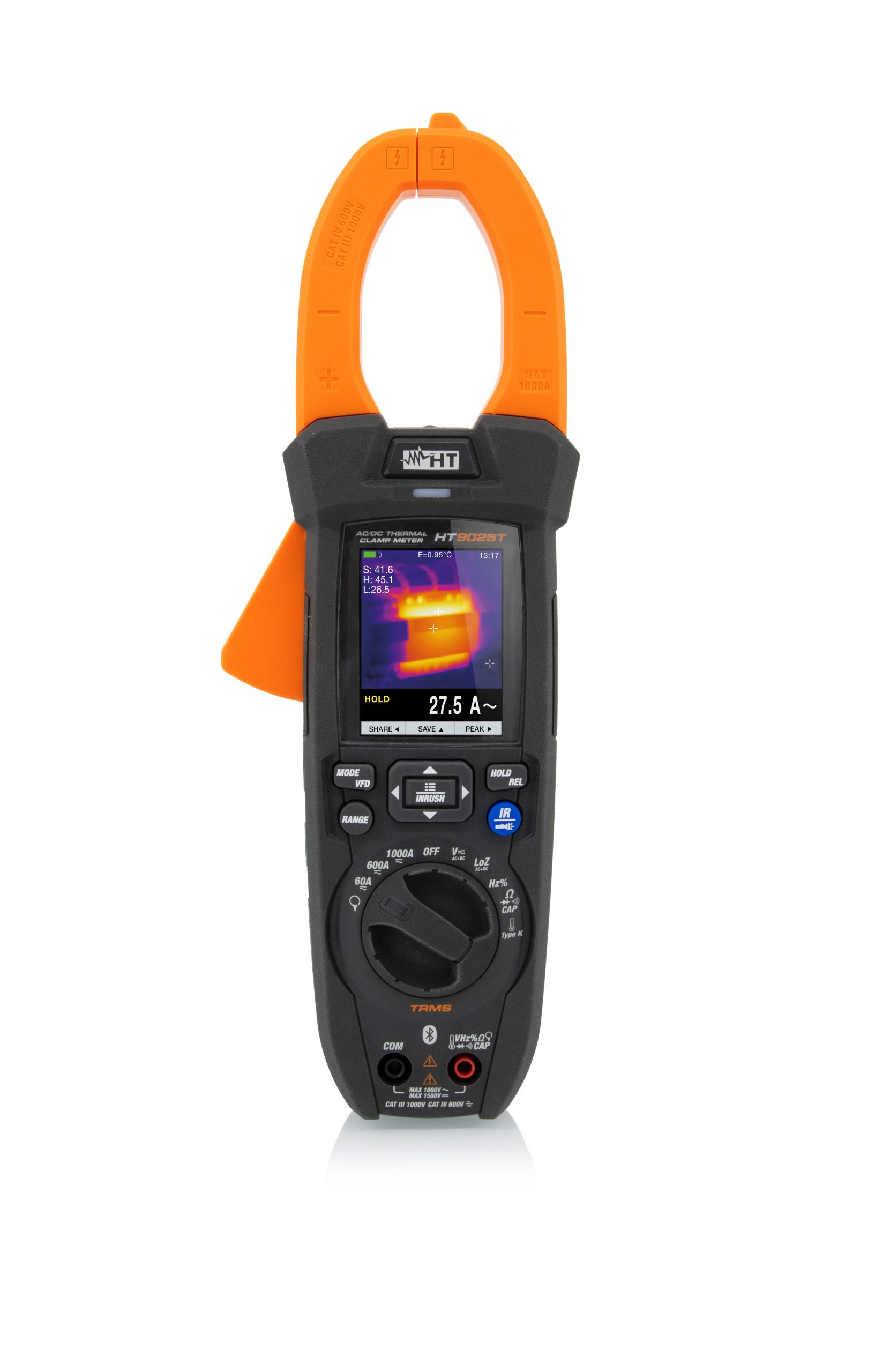 HT Instruments HT9025T Stromzange und Wärmebildkamera