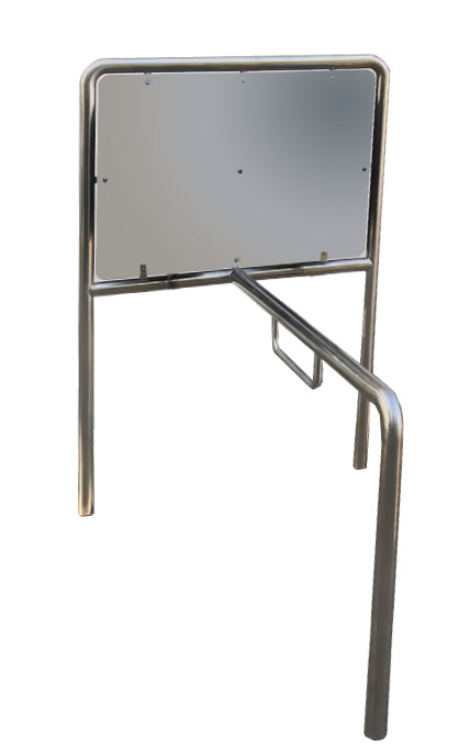 LiON Rack Edelstahl Ständersystem zur Installation der LiON Boxen