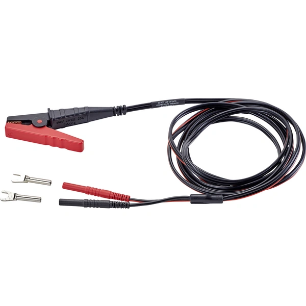 C.A Kelvin-Krokodilklemmen 25 A mit 2,5 m Kabel