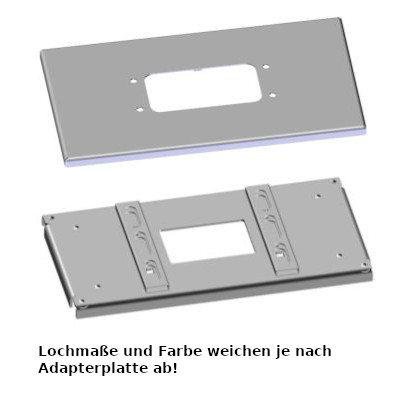 Langmatz EK980 Adapterplattenset kompatibel zu ABL POLEM4 Twin