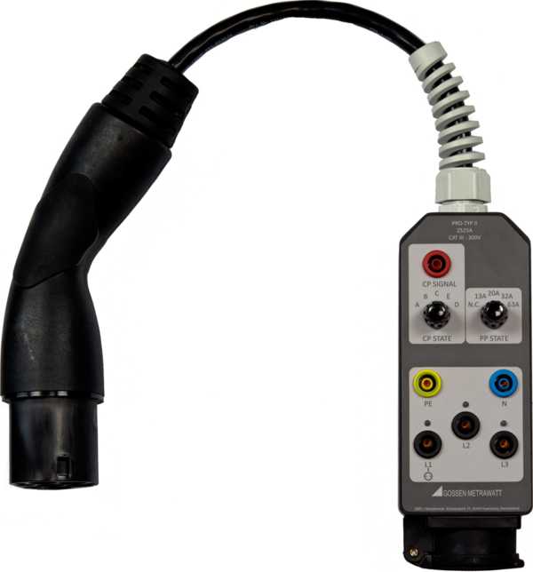 Prüfadapter für E-Ladepunkte PRO-TYP II