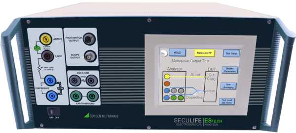 Gossen Metrawatt Seculife ES Tech HF-Chirurgie Analysegerät