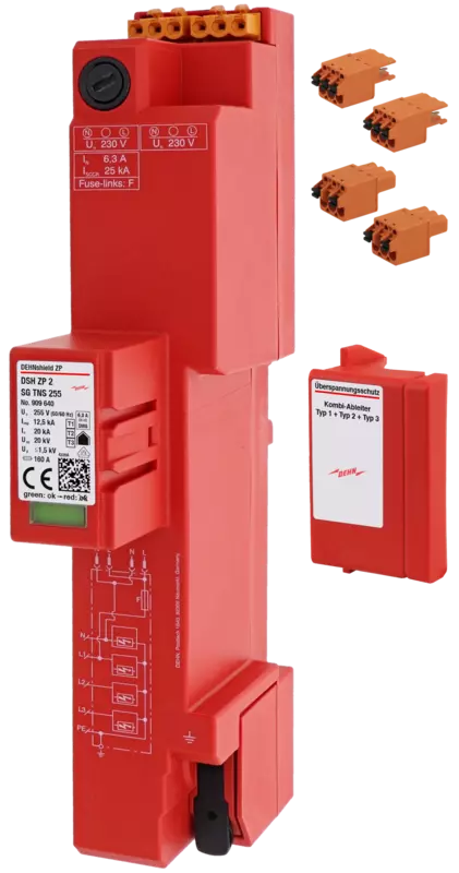 Dehn Kombi-Ableiter DEHNshield ZP 2 SG TNS 255
