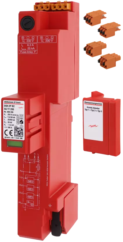 Dehn Kombi-Ableiter DEHNshield ZP B2 SG TT 255