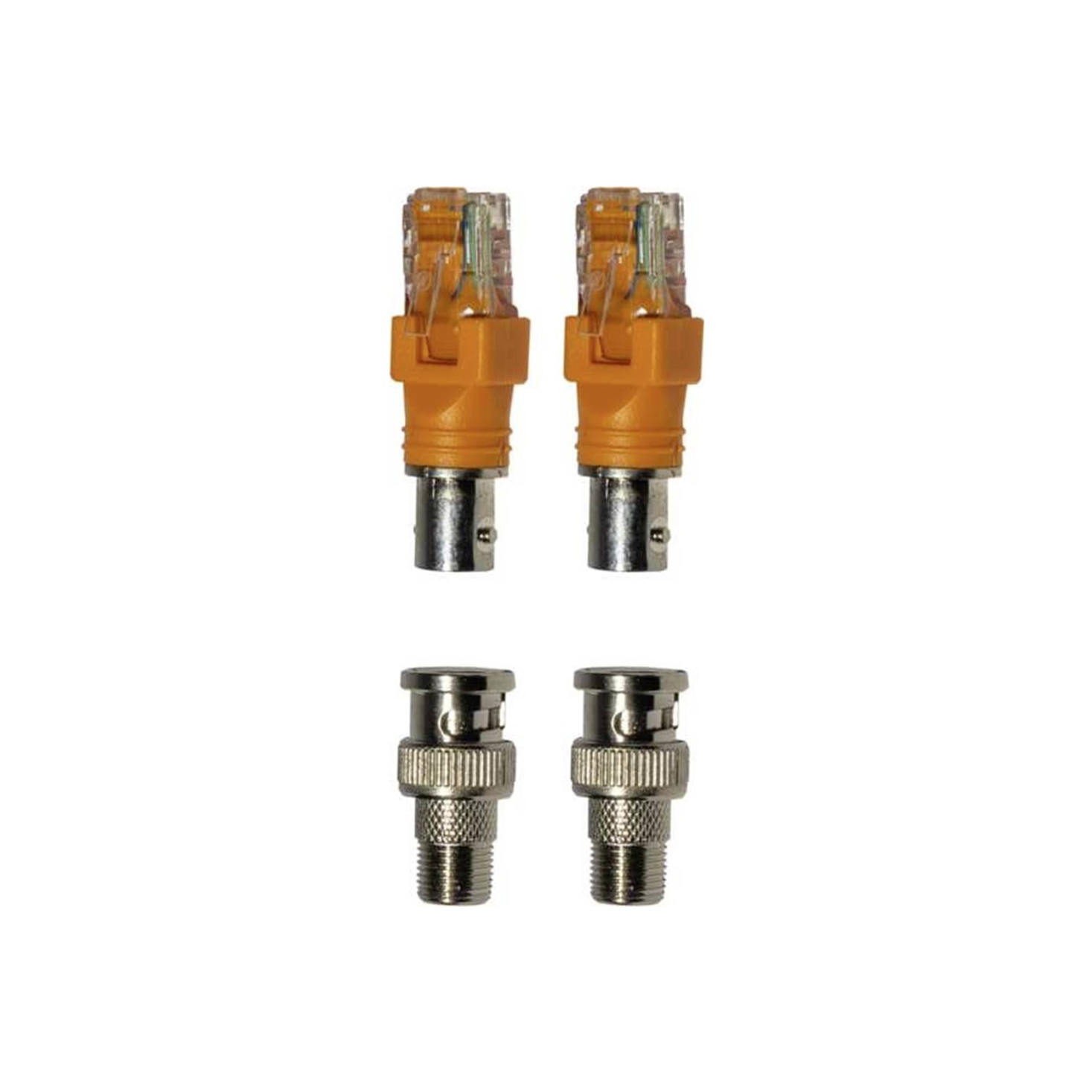 Kurth Electronic Adapter Set RJ45 auf Koaxial-Kabel